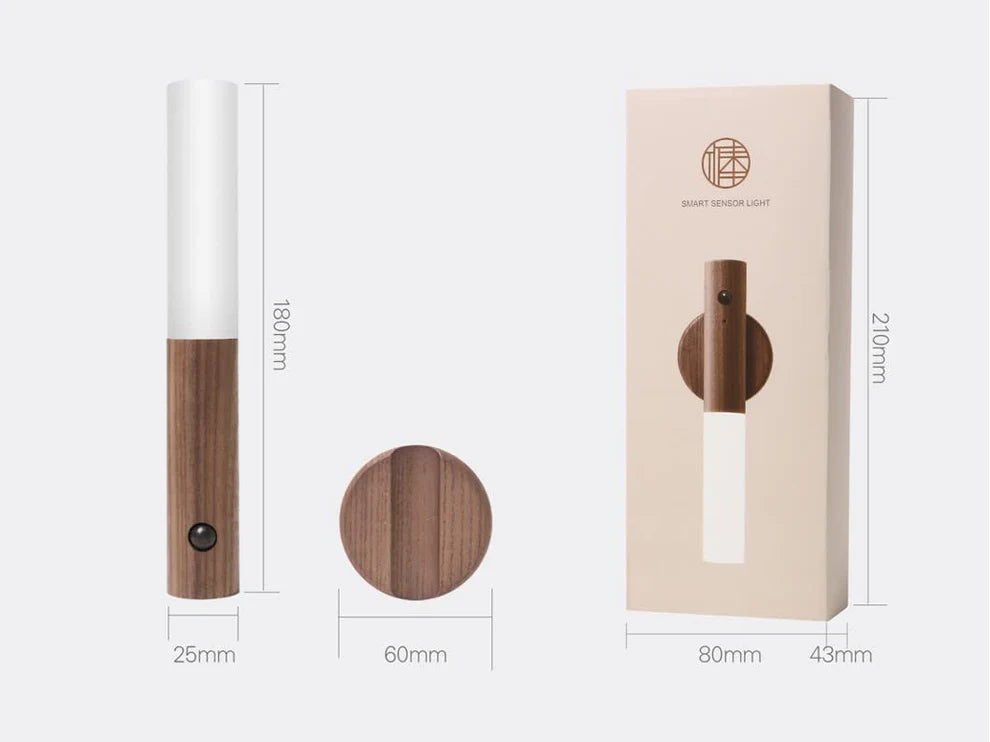 Portable Motion Sensor Night Light | Rechargeable & Magnetic | Versatile Lighting for Home, Bedroom, Bathroom.