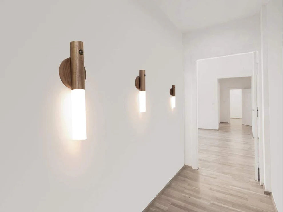 Portable Motion Sensor Night Light | Rechargeable & Magnetic | Versatile Lighting for Home, Bedroom, Bathroom.