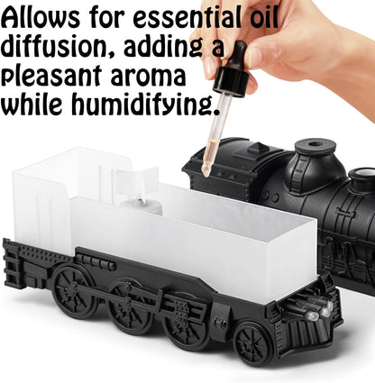 Retro Train Essential Oil Diffuser Humidifier
